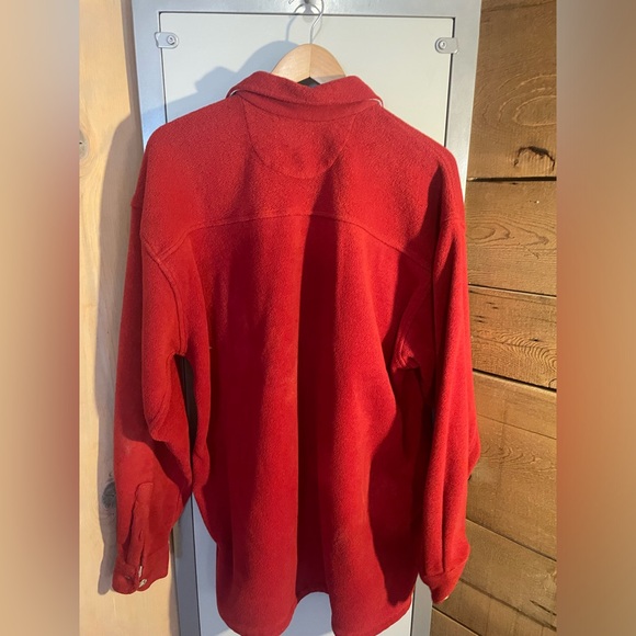 Northcrest men’s large tall fleece button up - Picture 2 of 3